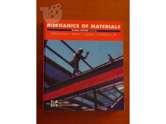 PoulaTo: Mechanics of materials, second edition in S.I. units, Ferdinand P. Beer and E. Russel Johnston Jr., McGraw Hill.